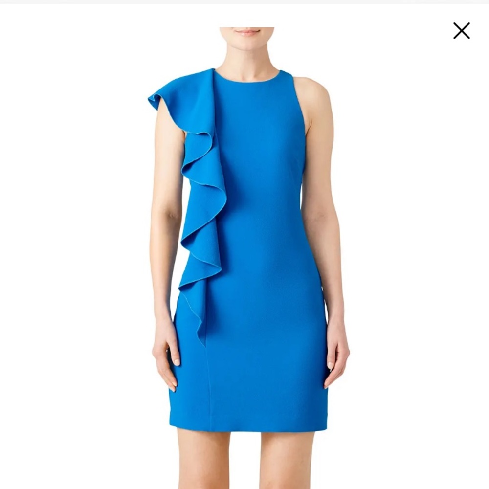 Trina Turk Blue Crescent dress